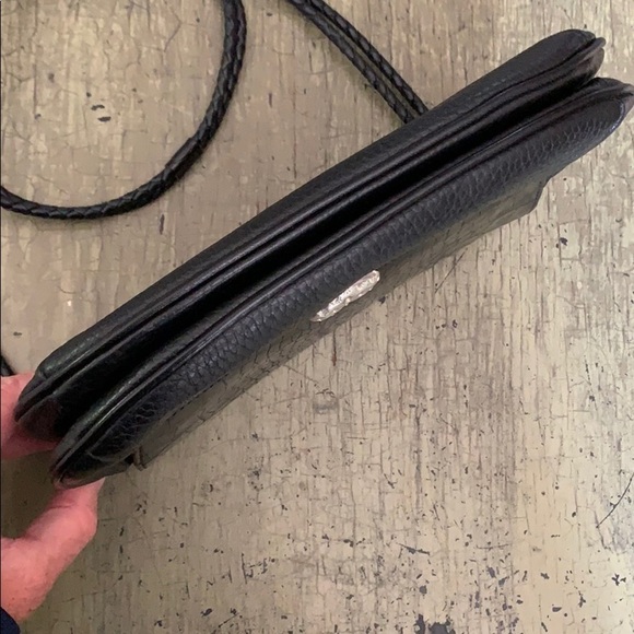 Brighton Pebbled Leather/Crocodile Embossed Purse - Picture 7 of 15